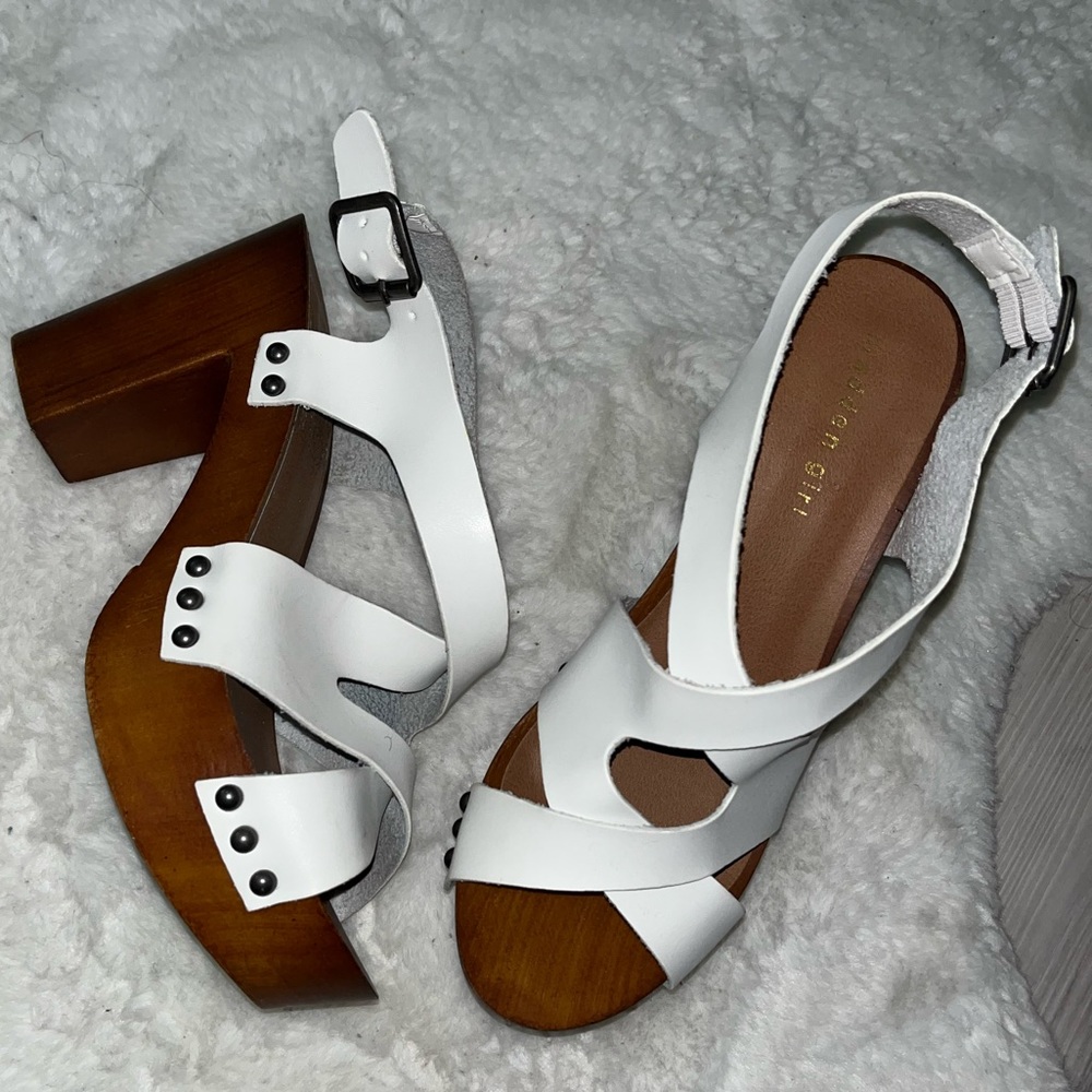 White heels